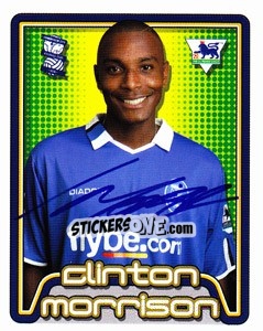 Sticker Clinton Morrison - Premier League Inglese 2004-2005 n. 81 - Merlin