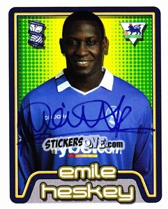 Cromo Emile Heskey - Premier League Inglese 2004-2005 - Merlin