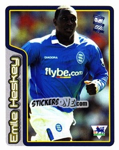 Sticker Emile Heskey (Key Player) - Premier League Inglese 2004-2005 n. 86 - Merlin