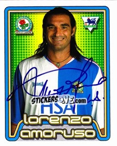 Sticker Lorenzo Amoruso - Premier League Inglese 2004-2005 n. 94 - Merlin