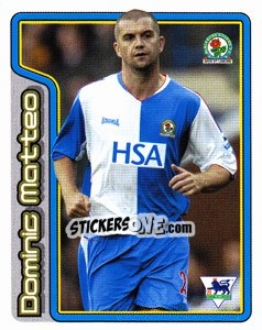 Figurina Dominic Matteo (Key Player) - Premier League Inglese 2004-2005 - Merlin