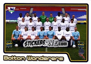 Figurina Team Photo - Premier League Inglese 2004-2005 - Merlin