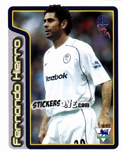 Sticker Fernando Hierro (Key Player) - Premier League Inglese 2004-2005 n. 140 - Merlin