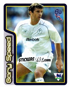 Figurina Gary Speed (Key Player) - Premier League Inglese 2004-2005 - Merlin