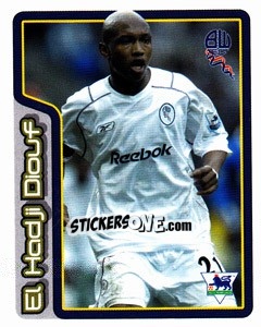 Cromo El Hadji Diouf (Key Player) - Premier League Inglese 2004-2005 - Merlin