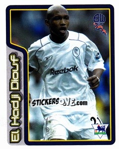 Sticker El Hadji Diouf (Key Player) - Premier League Inglese 2004-2005 n. 142 - Merlin