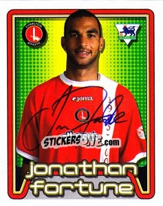 Figurina Jonathan Fortune - Premier League Inglese 2004-2005 - Merlin