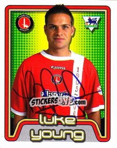 Cromo Luke Young - Premier League Inglese 2004-2005 - Merlin