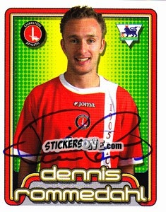 Figurina Dennis Rommedahl - Premier League Inglese 2004-2005 - Merlin