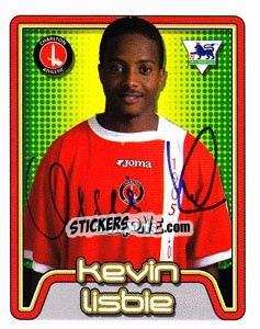 Sticker Kevin Lisbie - Premier League Inglese 2004-2005 - Merlin