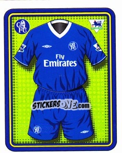 Figurina Home Kit - Premier League Inglese 2004-2005 - Merlin