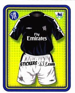 Sticker Away Kit - Premier League Inglese 2004-2005 - Merlin