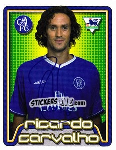 Sticker Ricardo Carvalho - Premier League Inglese 2004-2005 n. 180 - Merlin