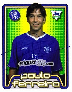 Figurina Paulo Ferreira - Premier League Inglese 2004-2005 - Merlin
