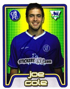 Figurina Joe Cole - Premier League Inglese 2004-2005 - Merlin