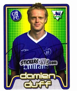 Sticker Damien Duff - Premier League Inglese 2004-2005 n. 185 - Merlin
