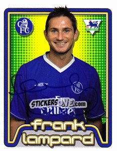 Sticker Frank Lampard - Premier League Inglese 2004-2005 n. 187 - Merlin