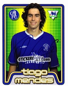 Cromo Tiago Mendes - Premier League Inglese 2004-2005 - Merlin