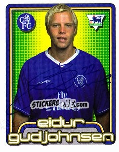 Sticker Eidur Gudjohnsen - Premier League Inglese 2004-2005 n. 193 - Merlin