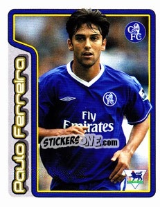 Cromo Paulo Ferreira (Key Player) - Premier League Inglese 2004-2005 - Merlin