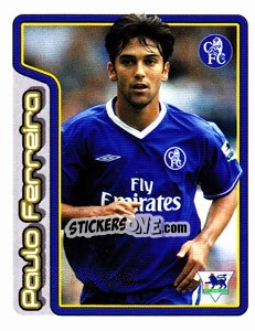 Sticker Paulo Ferreira (Key Player) - Premier League Inglese 2004-2005 n. 198 - Merlin