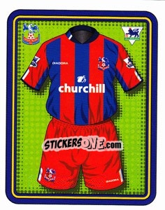 Sticker Home Kit - Premier League Inglese 2004-2005 - Merlin
