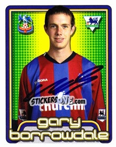 Sticker Gary Borrowdale - Premier League Inglese 2004-2005 - Merlin