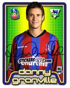 Figurina Danny Granville - Premier League Inglese 2004-2005 n. 209 - Merlin