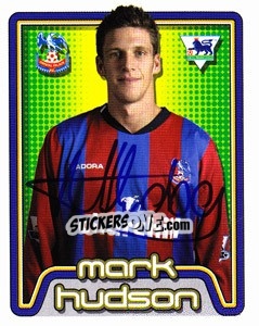 Cromo Mark Hudson - Premier League Inglese 2004-2005 - Merlin