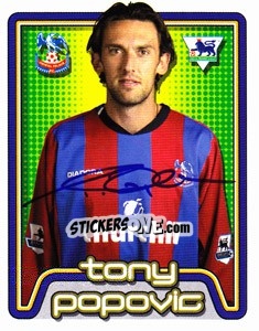 Cromo Tony Popovic - Premier League Inglese 2004-2005 - Merlin
