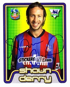 Figurina Shaun Derry - Premier League Inglese 2004-2005 - Merlin