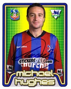 Sticker Michael Hughes - Premier League Inglese 2004-2005 n. 215 - Merlin