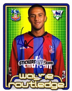 Figurina Wayne Routledge - Premier League Inglese 2004-2005 n. 218 - Merlin