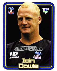 Sticker Iain Dowie (The Manager) - Premier League Inglese 2004-2005 - Merlin
