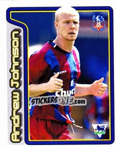 Figurina Andrew Johnson (Key Player) - Premier League Inglese 2004-2005 - Merlin