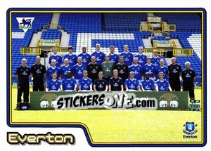 Sticker Team Photo - Premier League Inglese 2004-2005 - Merlin