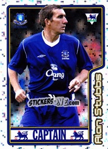 Cromo Alan Stubbs (Captain) - Premier League Inglese 2004-2005 n. 232 - Merlin