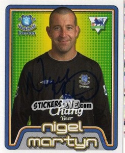 Sticker Nigel Martyn - Premier League Inglese 2004-2005 - Merlin