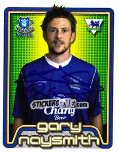 Sticker Gary Naysmith - Premier League Inglese 2004-2005 - Merlin