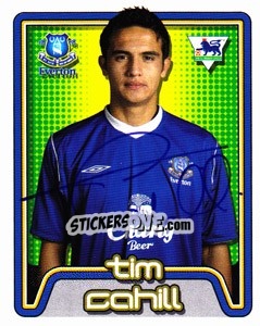 Sticker Tim Cahill - Premier League Inglese 2004-2005 n. 242 - Merlin