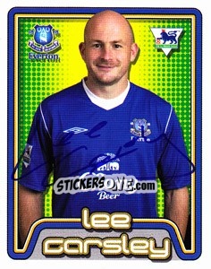 Figurina Lee Carsley - Premier League Inglese 2004-2005 - Merlin