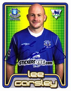 Sticker Lee Carsley