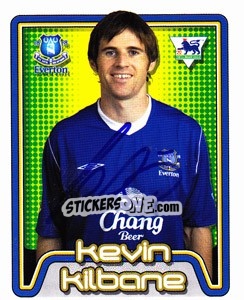 Sticker Kevin Kilbane - Premier League Inglese 2004-2005 - Merlin