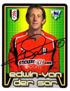 Sticker Edwin van der Sar - Premier League Inglese 2004-2005 n. 262 - Merlin
