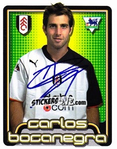 Cromo Carlos Bocanegra - Premier League Inglese 2004-2005 - Merlin