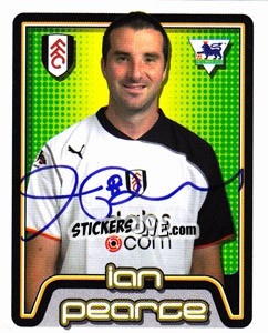 Figurina Ian Pearce - Premier League Inglese 2004-2005 - Merlin