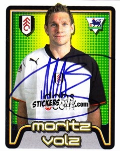 Figurina Moritz Volz - Premier League Inglese 2004-2005 - Merlin