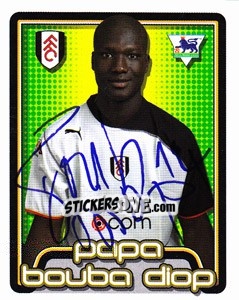 Sticker Papa Bouba Diop - Premier League Inglese 2004-2005 n. 273 - Merlin