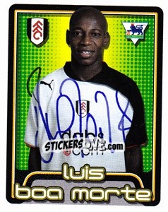 Sticker Luis Boa Morte - Premier League Inglese 2004-2005 - Merlin