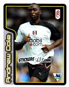 Sticker Andrew Cole (Key Player) - Premier League Inglese 2004-2005 - Merlin